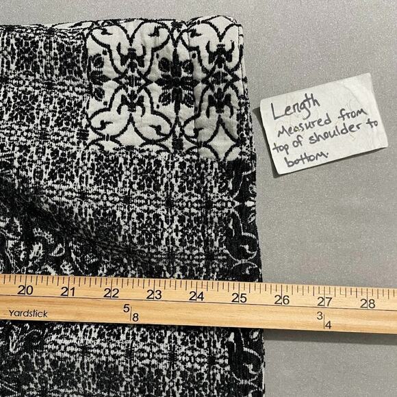 TravelSmith Size Large Brocade Tapestry Jacket Parisian Chic Regency Whimsigoth - Picture 12 of 13